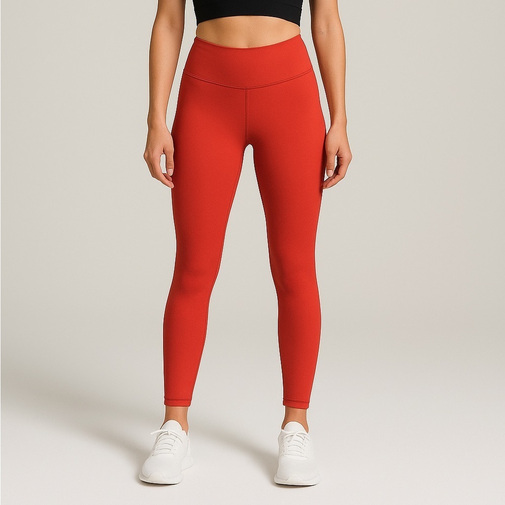 π LULULEMON Leggings - Rust Orange/Red (π - Picture 9 of 10